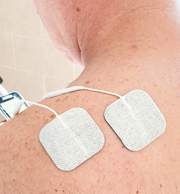 Live Smart & Live Healthy With The AUVON 4 Outputs TENS Unit EMS Muscle  Stimulator Machine ~