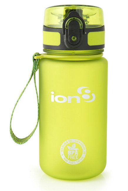 Ion8 Kid's Leak Proof BPA Free Lunchbox Water Bottle, Lockable Lid, 350ml