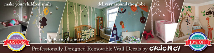 The evgieNev $120 Wall Decal Holiday Giveaway