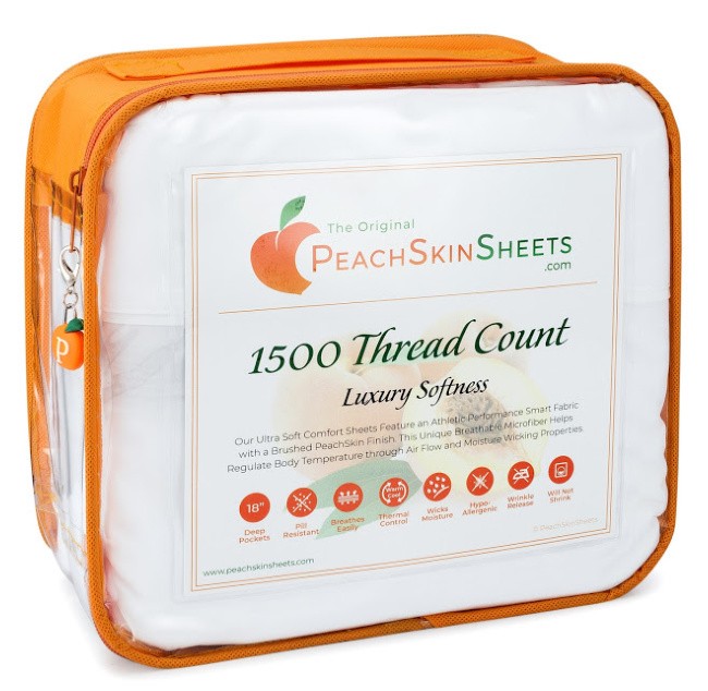 Enjoy Your Most Luxurious Nights Sleep With PeachSkinSheets Giveaway ~ Ends 12/13 @PeachSkinSheets @DeliciouslySavv #MySillyLittleGang