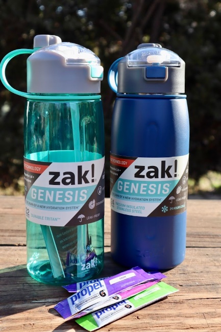 Stay Hydrated with Zak! Design Spring Water Bottles - It's Free At Last