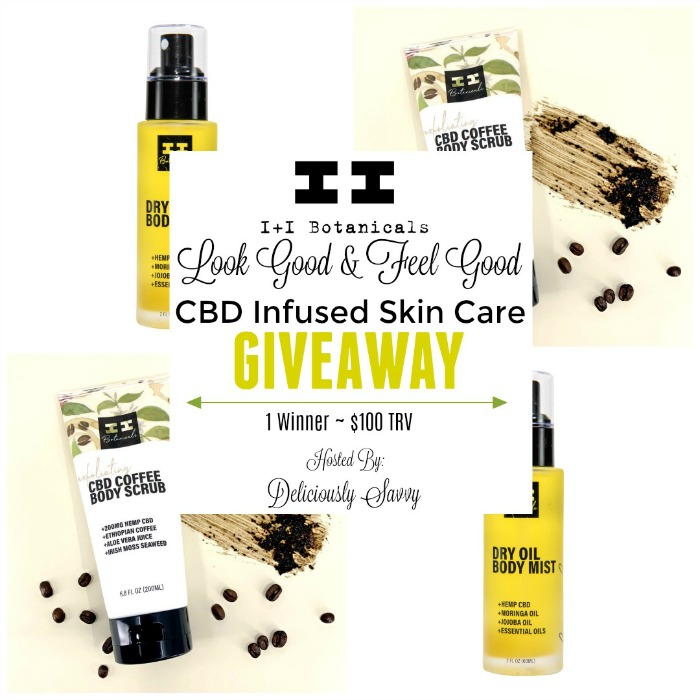 I+I Botanicals CBD Infused Skin Care Giveaway ~ Ends 5/14 @SMGurusNetwork @deliciouslysavv #MySillyLittleGang