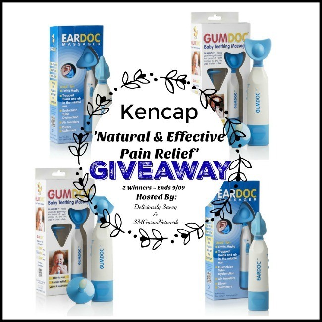 Kencap Natural & Effective Pain Relief Giveaway ~ Ends 9/9 @eardoc @deliciouslysavv #MySillyLittleGang
