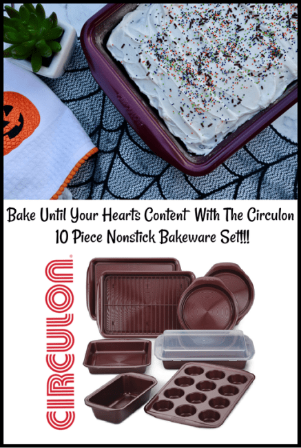 Circulon 10 Piece Nonstick Bakeware Set Giveaway ~ Ends 10/31 @Circulon @DeliciouslySavv #MySillyLittleGang