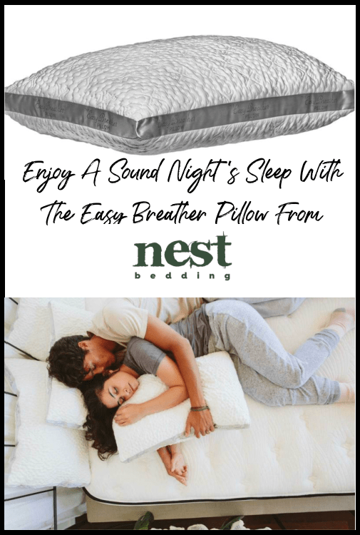 Nest Bedding Easy Breather Pillow Giveaway ~ Ends 2/16 @NestBedding @deliciouslysavv #MySillyLittleGang