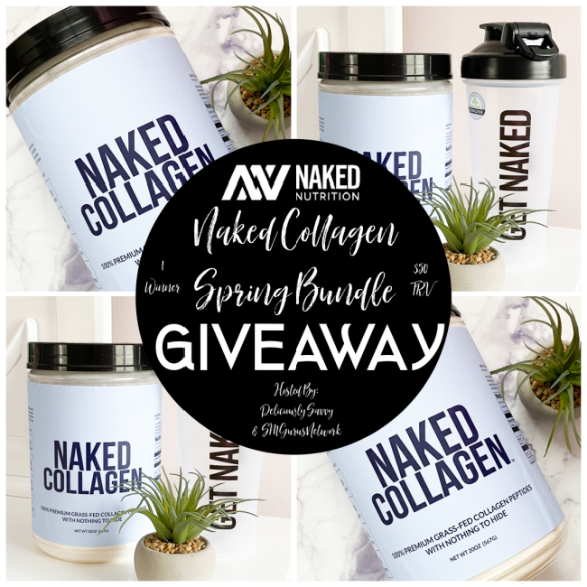 Naked Collagen Spring Bundle Giveaway ~ Ends 3/28 @nkdnutritioninc @deliciouslysavv #MySillyLittleGang
