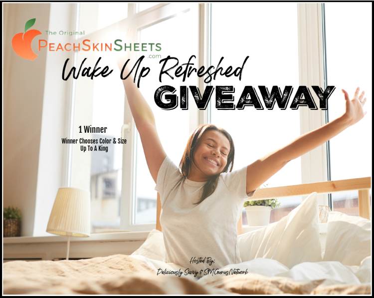 PeachSkinSheets ‘Wake Up Refreshed’ Giveaway ~ Ends 3/31 #MySillyLittleGang