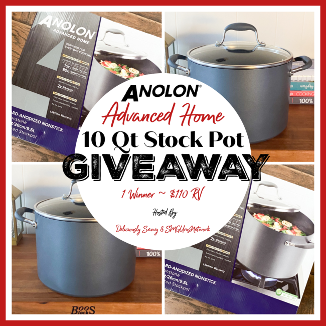 Anolon Advanced Home 10Qt Stockpot Giveaway