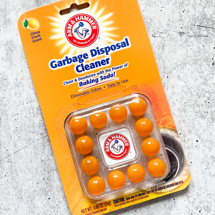 Clean & Sanitize Your Garbage Disposal With Arm & Hammer's Garbage