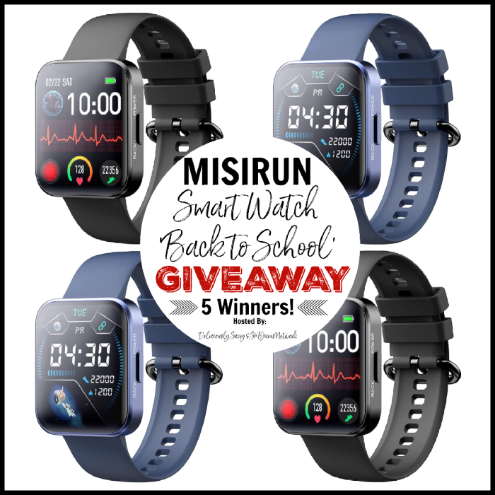 MISIRUN Smart Watch Back to School Giveaway