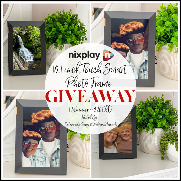 Nixplay 10.1 inch Touch Smart Photo Frame Giveaway ~ Ends 10/27 #MySillyLittleGang