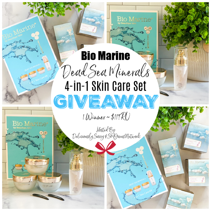 Bio Marine Dead Sea Minerals 4-in-1 Skin Care Set Giveaway!