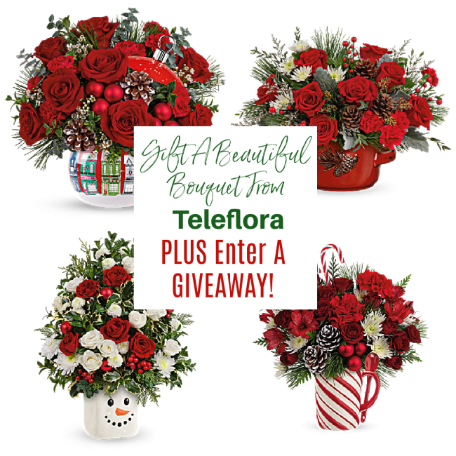Gift A Beautiful Bouquet From Teleflora This Holiday Season PLUS Enter