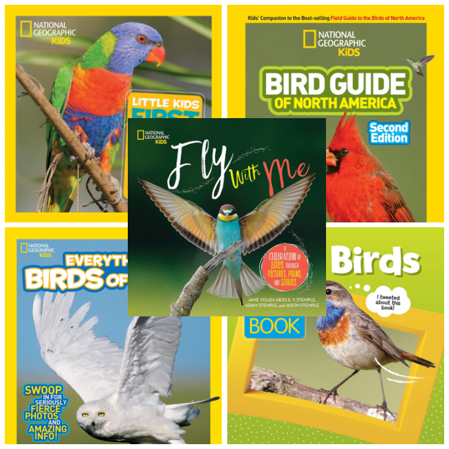 Nat Geo Kids ‘FOR THE BIRDS’ Book Bundle Giveaway