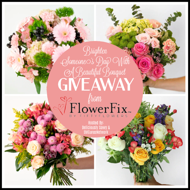 Brighten Someone's Day With A Beautiful Bouquet Giveaway