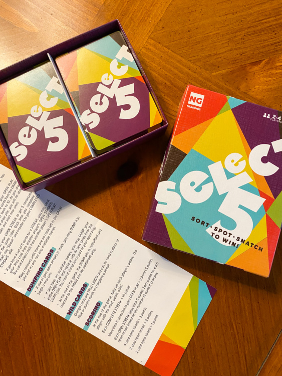 Family Game Night With Select 5 Giveaway! #MySillyLittleGang