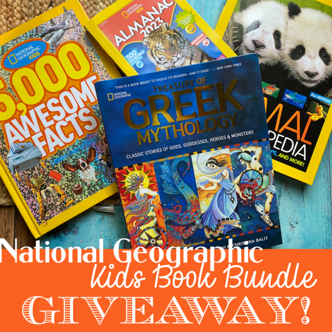 National Geographic Kids Book Bundle Giveaway #MySillyLittleGang
