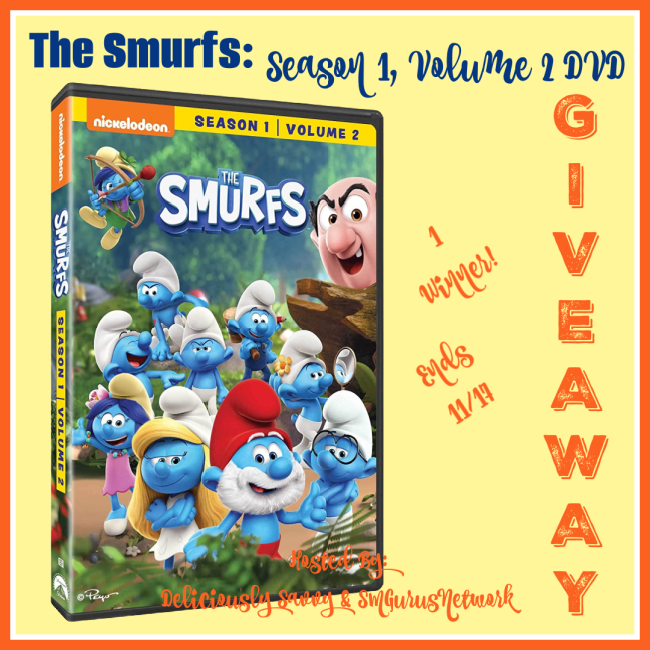 Smurfs: Season 1, Volume 2 DVD Giveaway #MySillyLittleGang