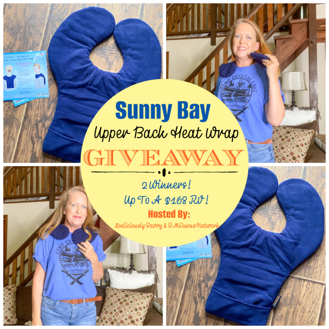 Sunny Bay Upper Back Heat Wrap Giveaway!