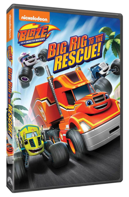 Blaze And The Monster Machines: Big Rig To The Rescue DVD Giveaway! #MySillyLittleGang