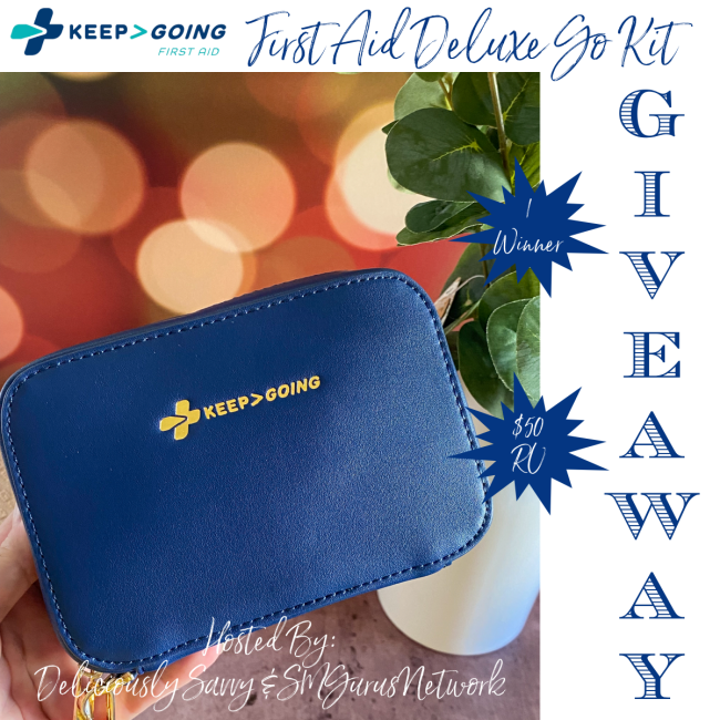 KEEP>GOING First Aid Deluxe GoKit Giveaway #MySillyLittleGang