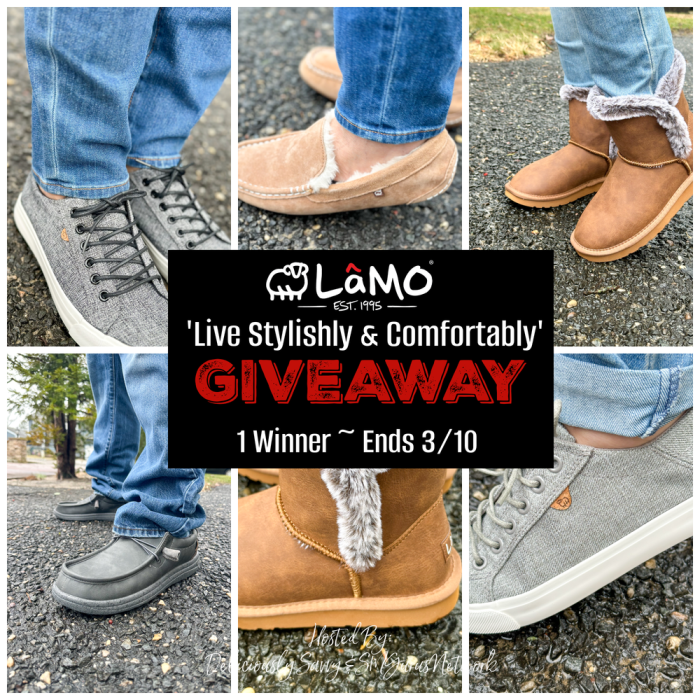 @LAMOFootwear Giveaway (Ends 3/10) @DeliciouslySavv