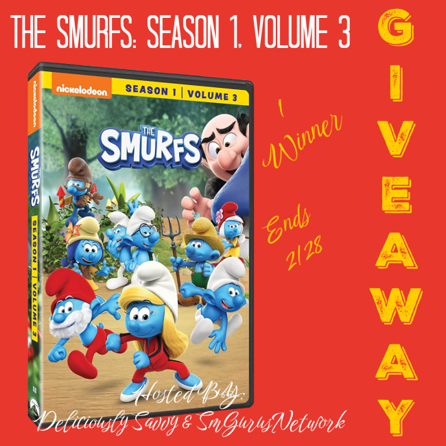 The Smurfs: Season 1, Volume 3 GIveaway (Ends 2/28) @DeliciouslySavv