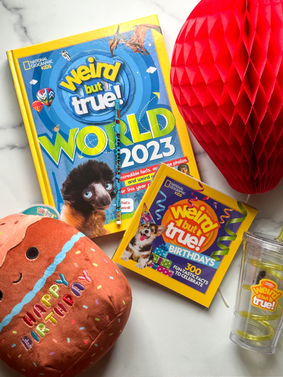 Nat Geo Kids 'Weird But True Birthday Fun' Giveaway #MySillyLittleGang