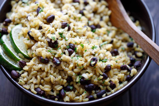 Delicious Rice And Beans Recipe Easy Rice And Beans Recipe Horiz