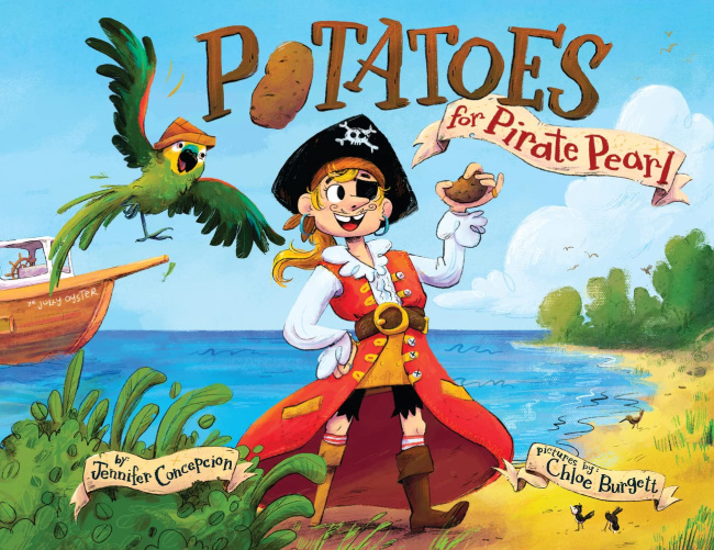 'Potatoes for Pirate Pearl' Pirates Chest Goodie Bag Giveaway #MySillyLittleGang