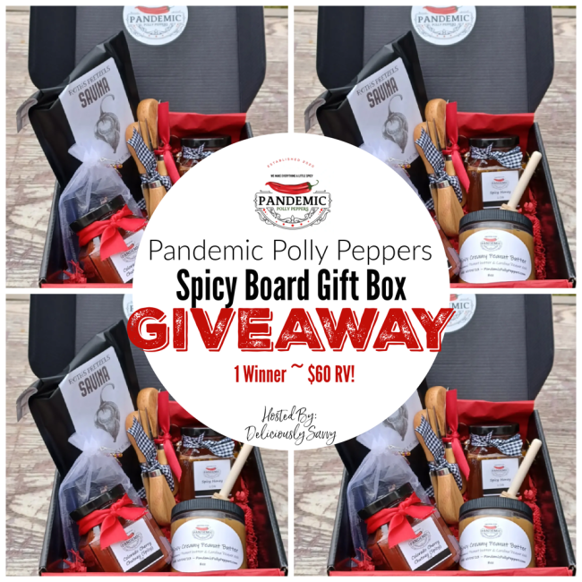 Pandemic Polly Peppers Spicy Board Gift Box Giveaway #MySillyLittleGang