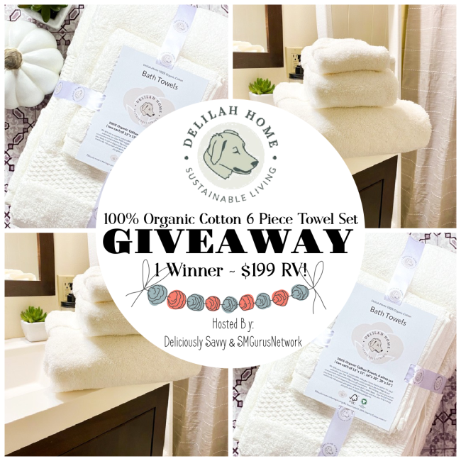 ✨ GIVEAWAY CLOSED ✨ We are giving away one towel set including one small  hand towel and one large mat towel to one randomly selected