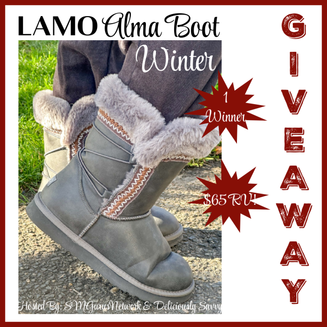 LAMO Alma Boot Winter Giveaway #MySillyLittleGang