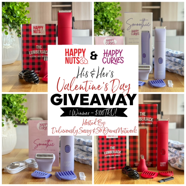 Happy Nuts & Happy Curves His & Her’s Valentine’s Day Giveaway #MySillyLittleGang