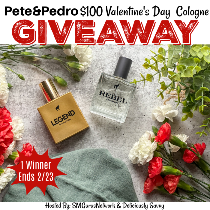 Pete & Pedro $100 Valentine’s Day Cologne Giveaway #MySillyLittleGang