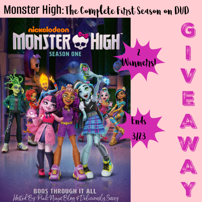Monster High: The Complete First Season on DVD Giveaway #MySillyLittleGang